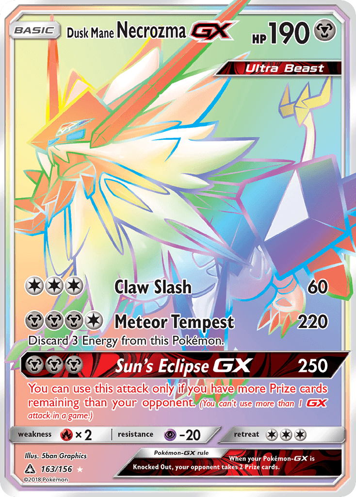 Dusk Mane Necrozma-GX 163/156