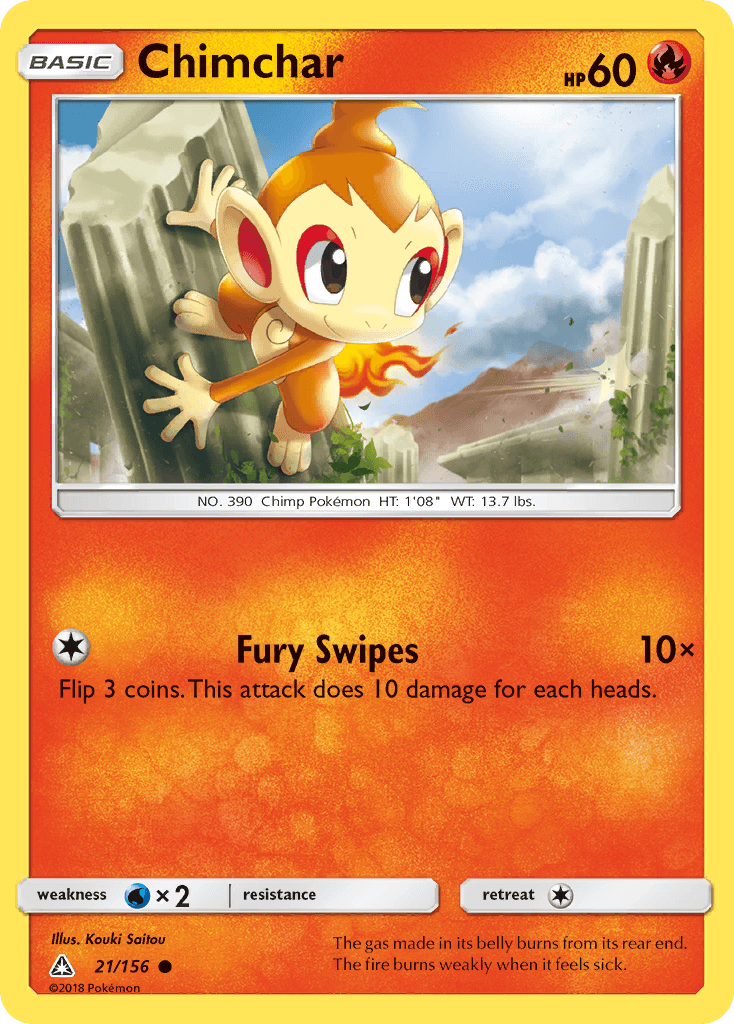 Chimchar 21/156