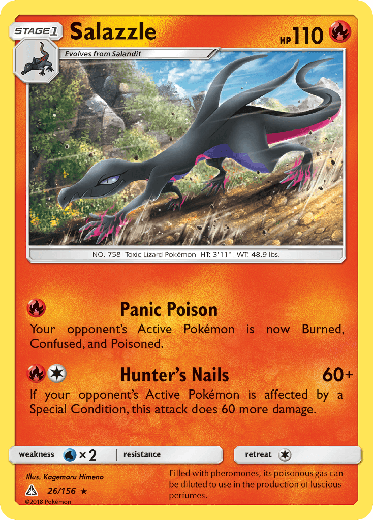 Salazzle 26/156