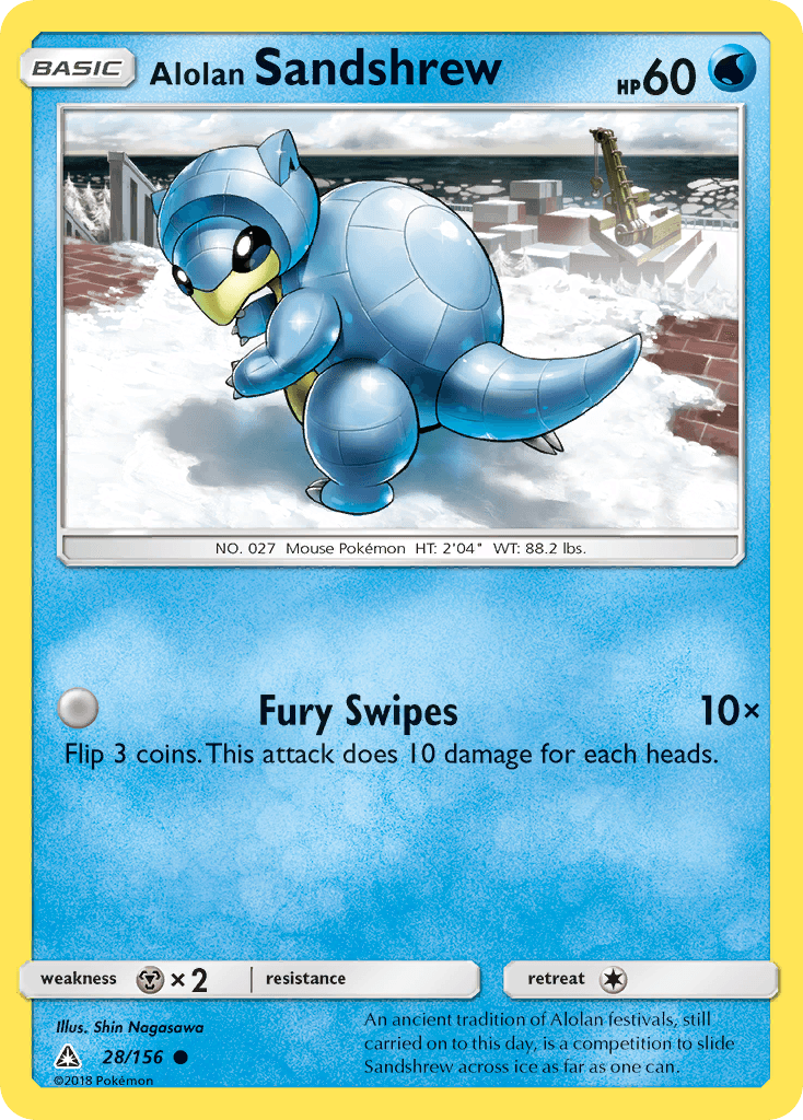 Alolan Sandshrew 28/156