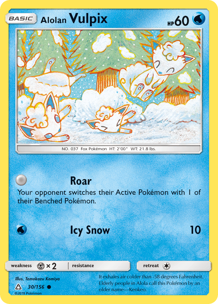 Alolan Vulpix 30/156