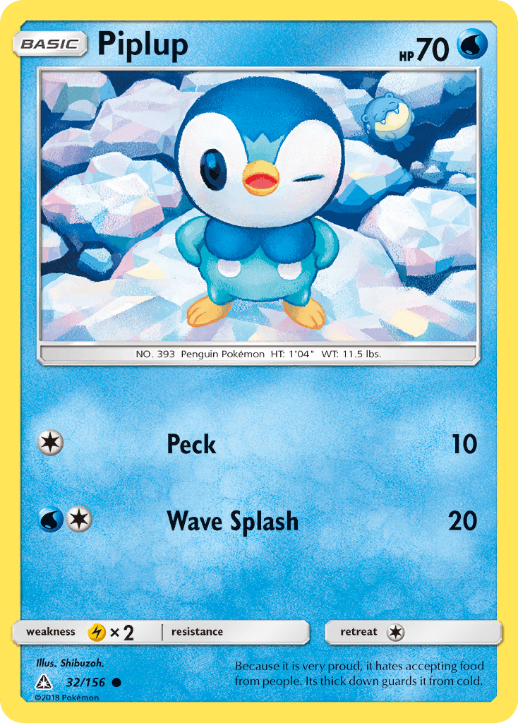 Piplup 32/156