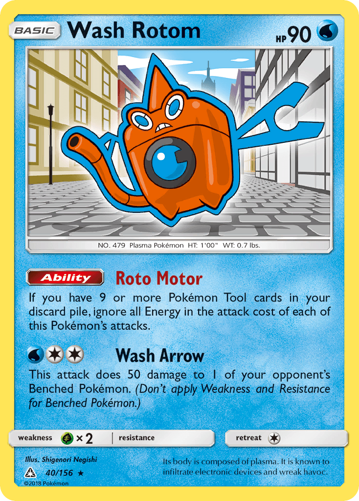 Wash Rotom 40/156
