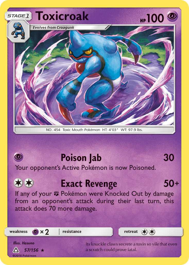 Toxicroak 57/156