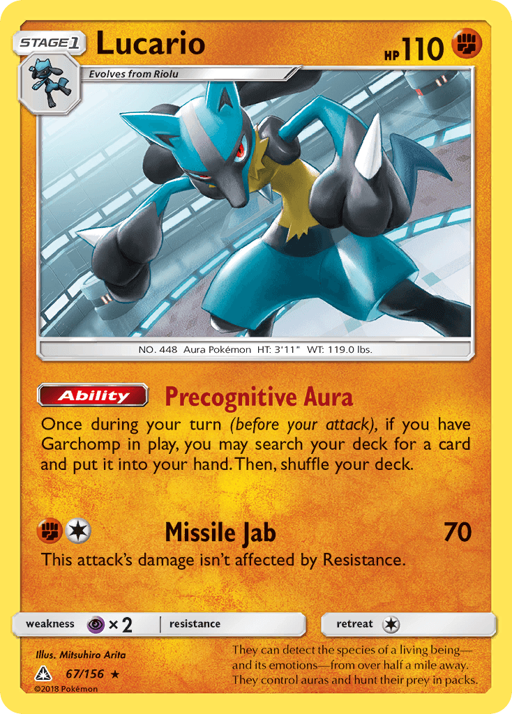 Lucario 67/156
