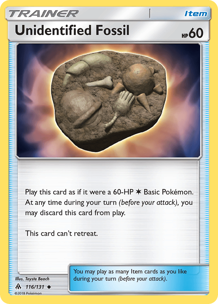 Unidentified Fossil 116/131