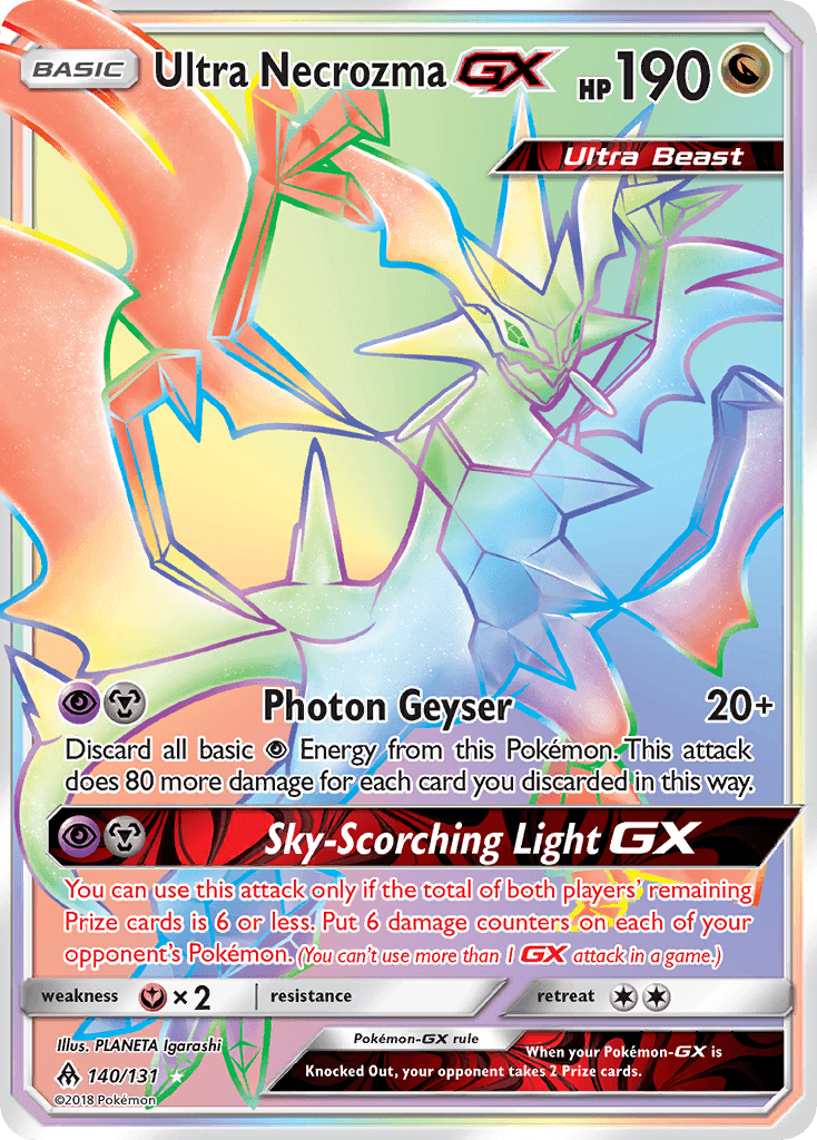 Ultra Necrozma-GX 140/131