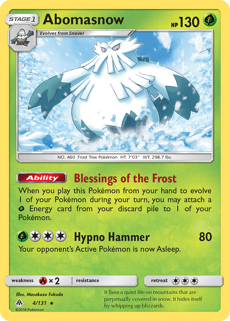 Abomasnow 4/131