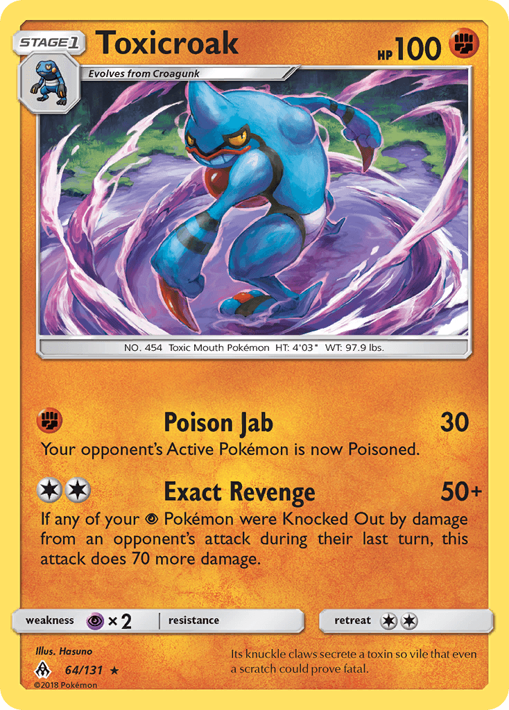 Toxicroak 64/131