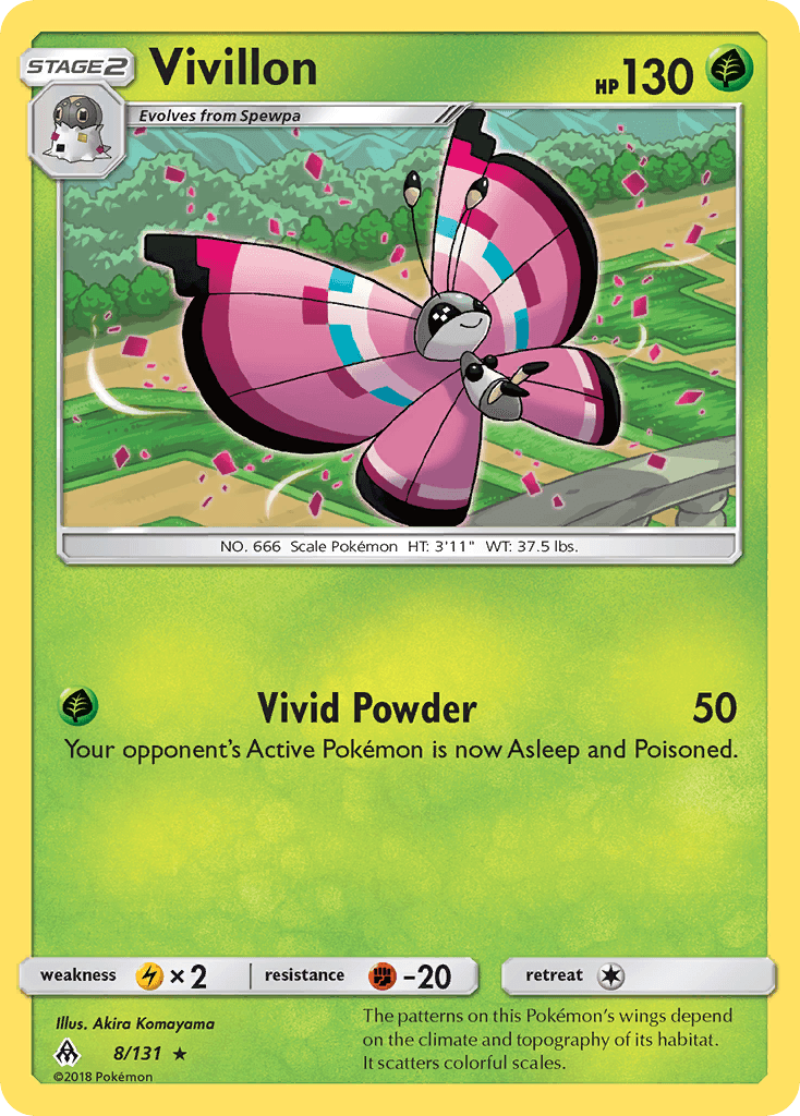 Vivillon 8/131