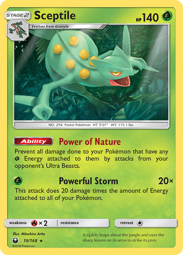 Sceptile 10/168