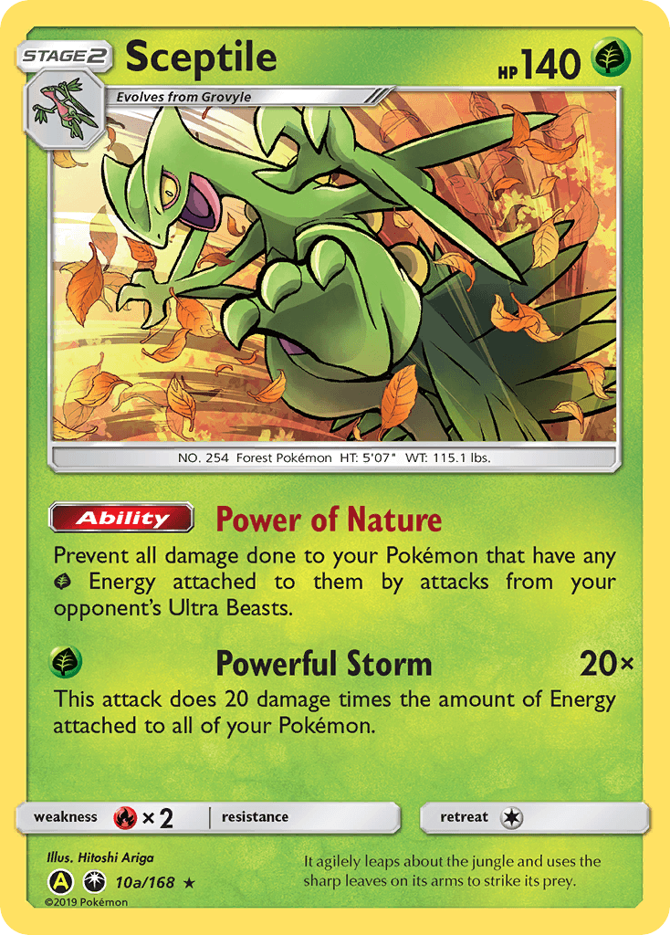 Sceptile 10a/168