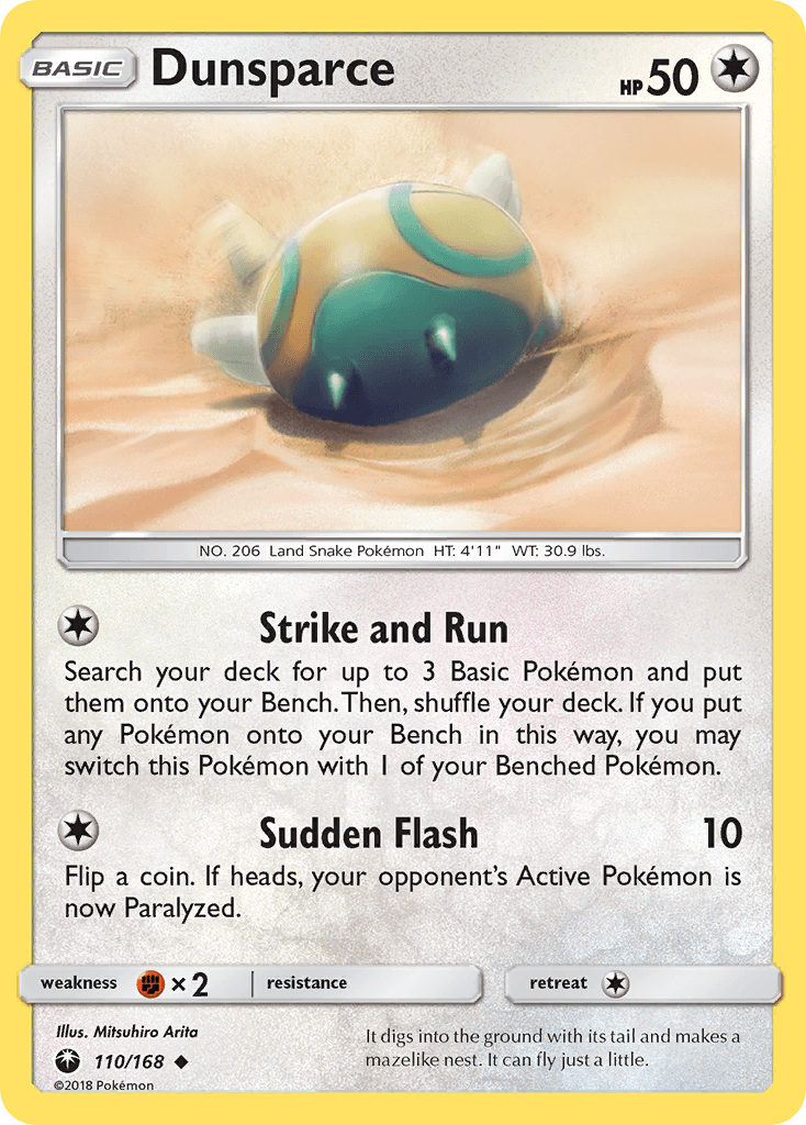 Dunsparce 110/168