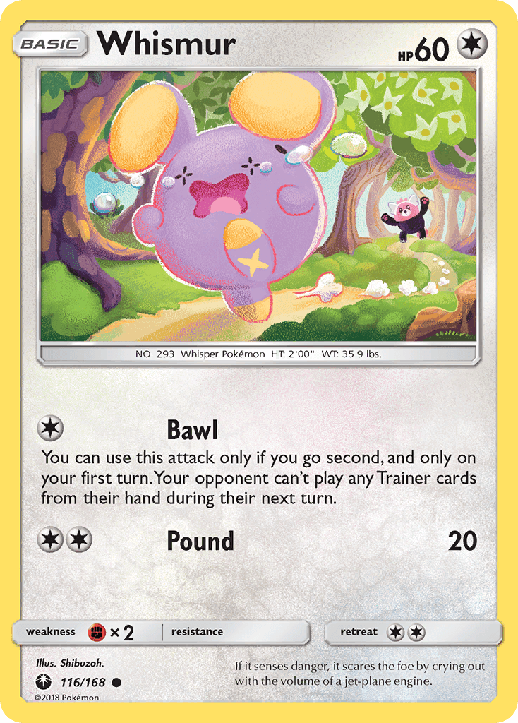 Whismur 116/168