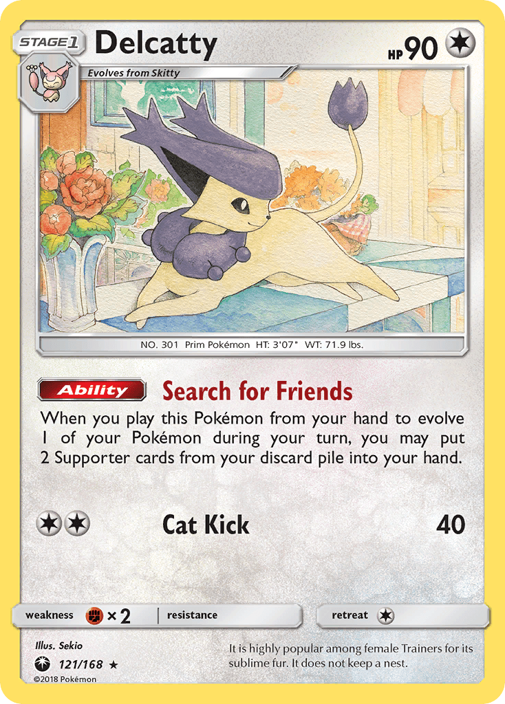 Delcatty 121/168