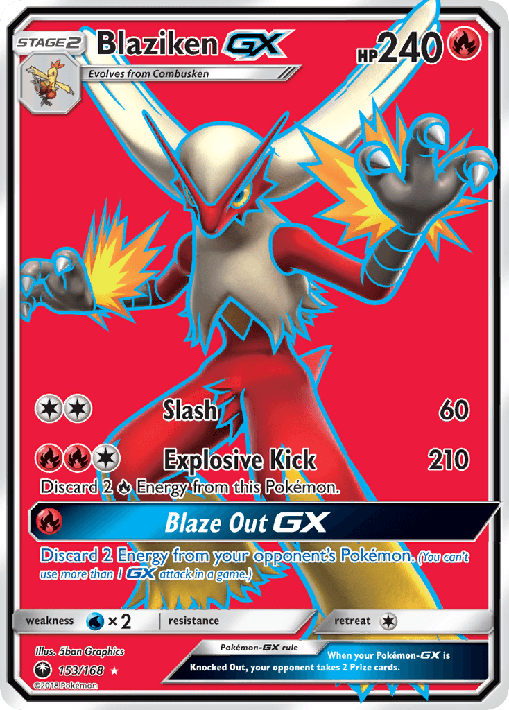 Blaziken-GX 153/168