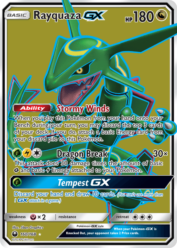Rayquaza-GX 160/168