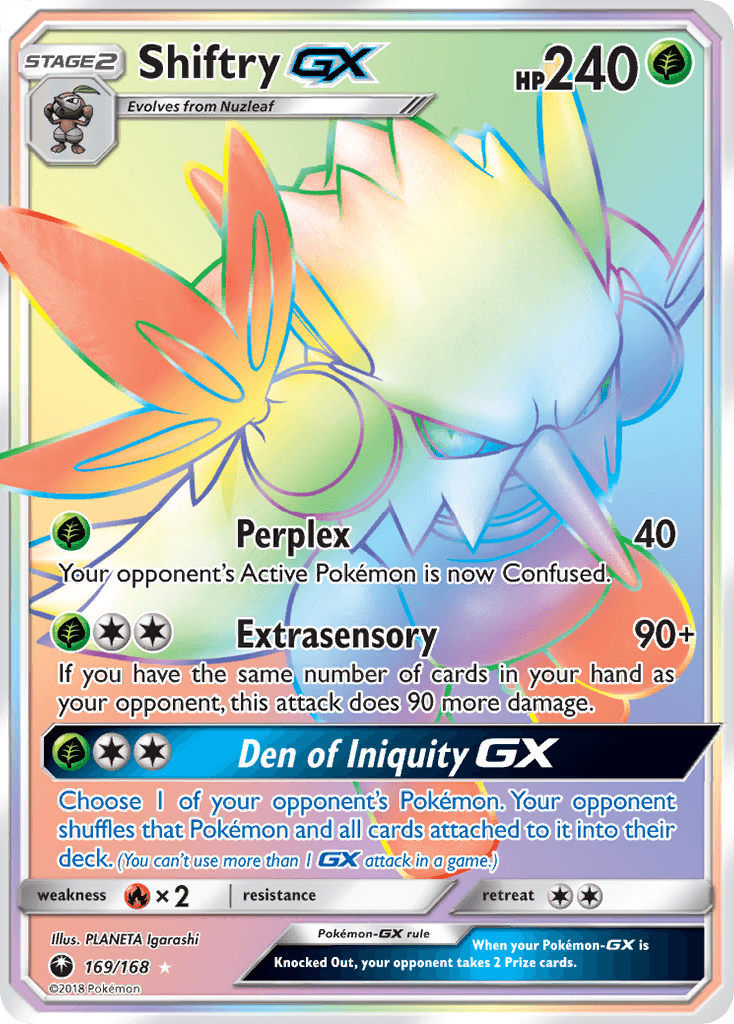 Shiftry-GX 169/168