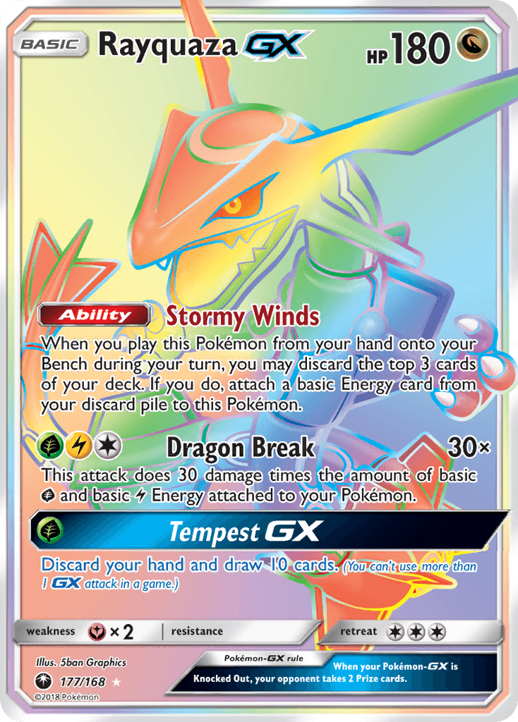 Rayquaza-GX 177/168