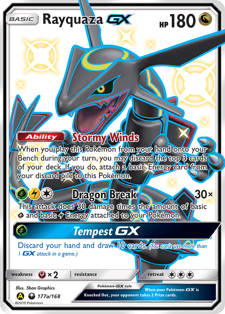 Rayquaza-GX 177a/168