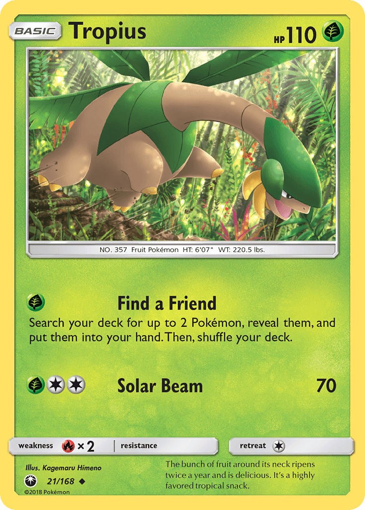 Tropius 21/168