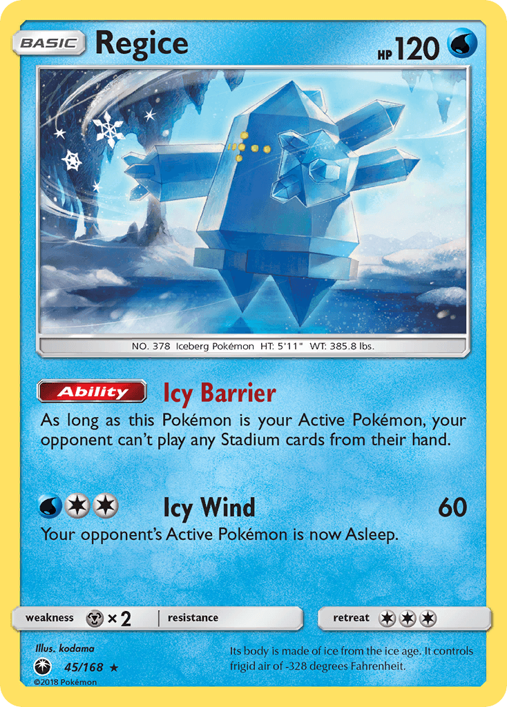 Regice 45/168