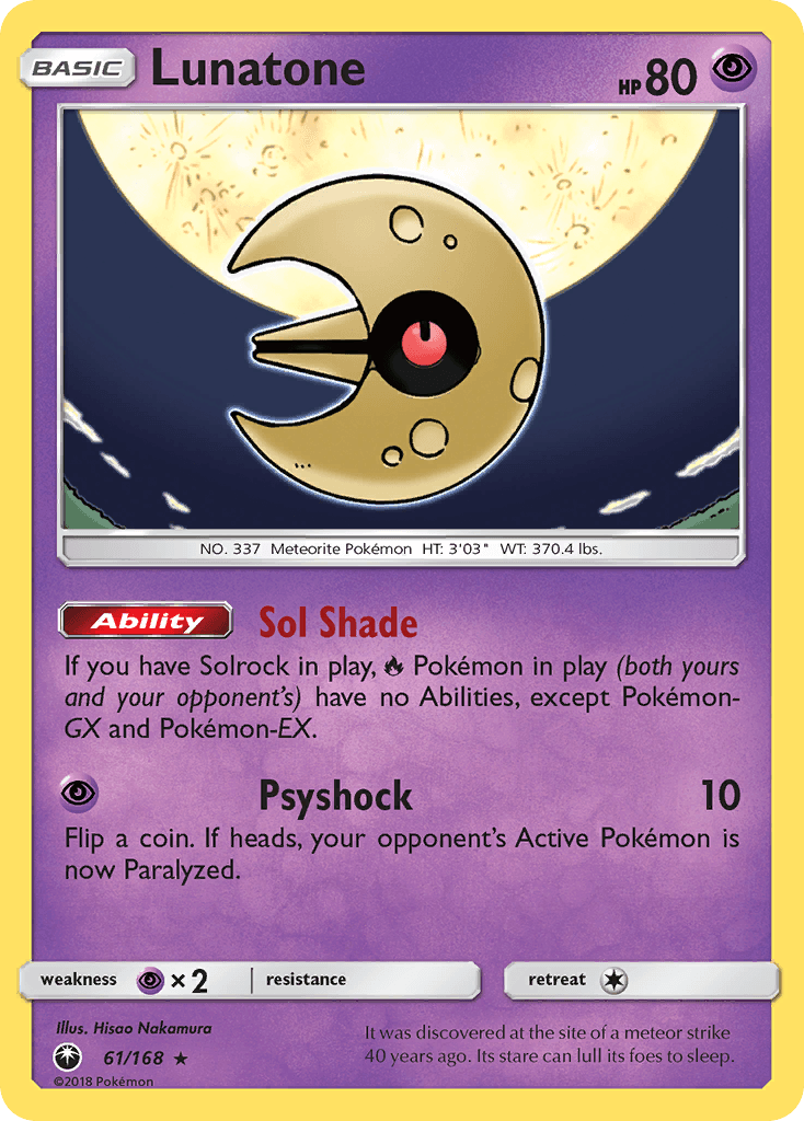 Lunatone 61/168
