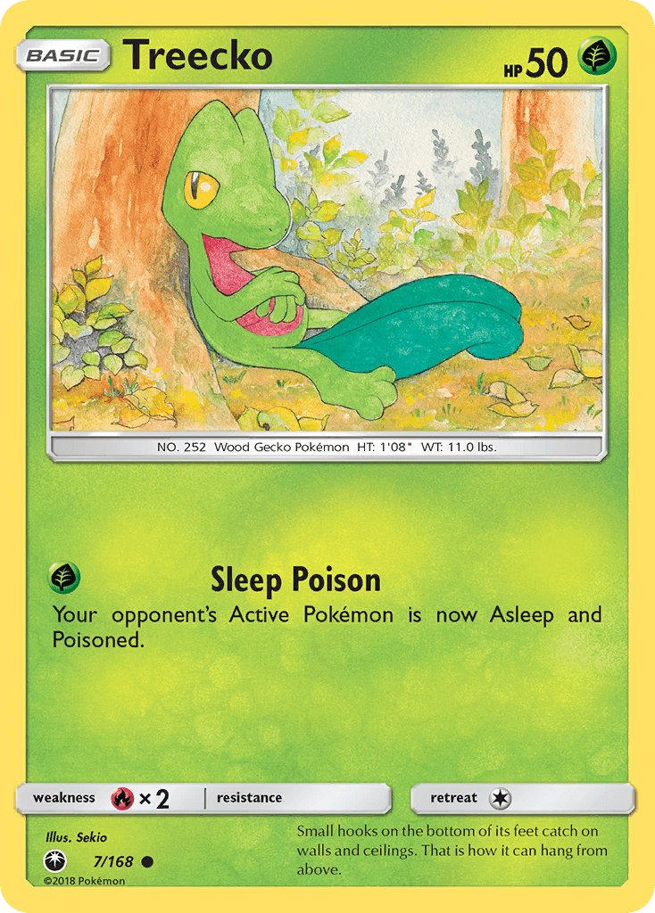 Treecko 7/168