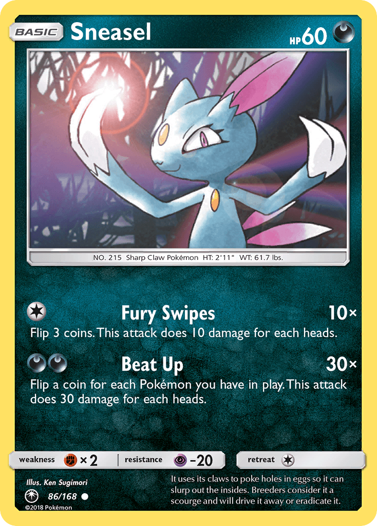 Sneasel 86/168