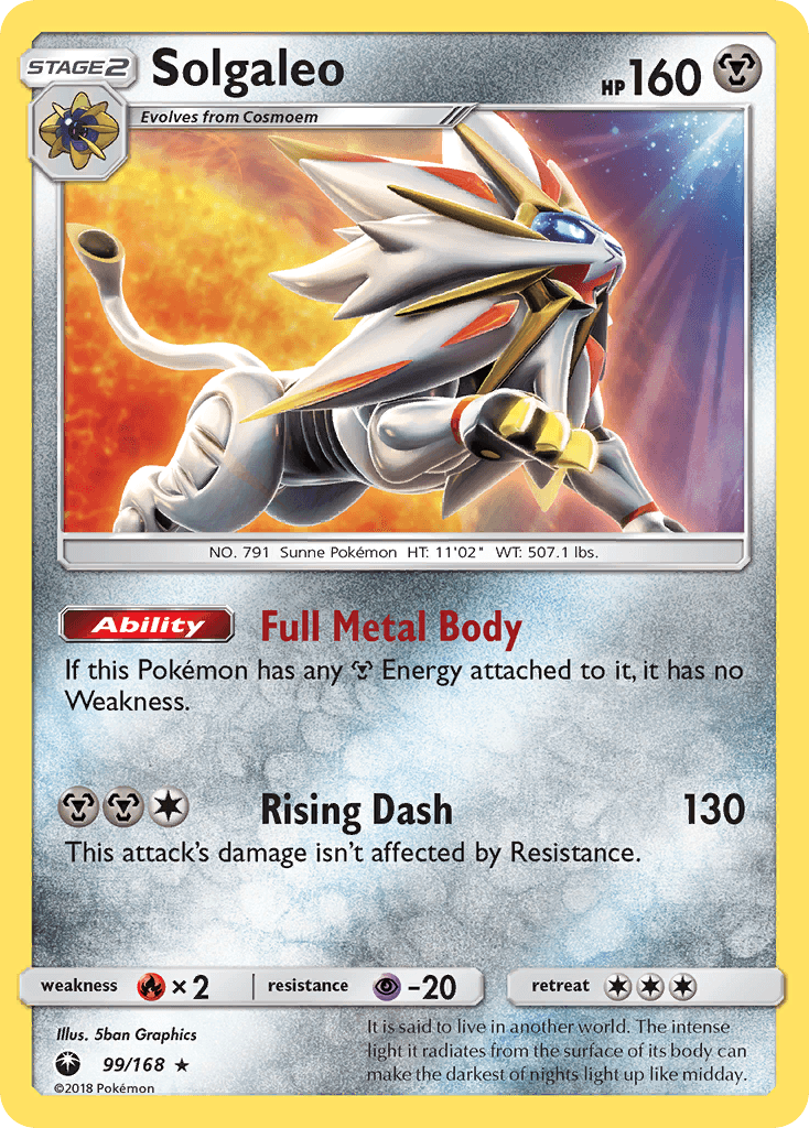 Solgaleo 99/168