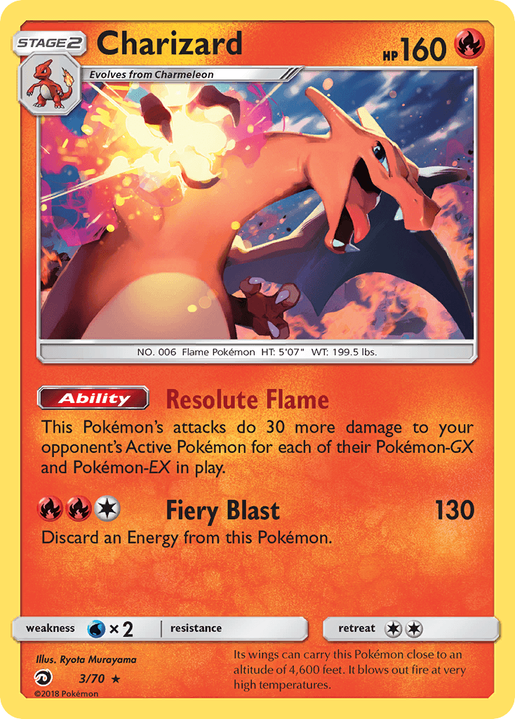 Charizard 3/70