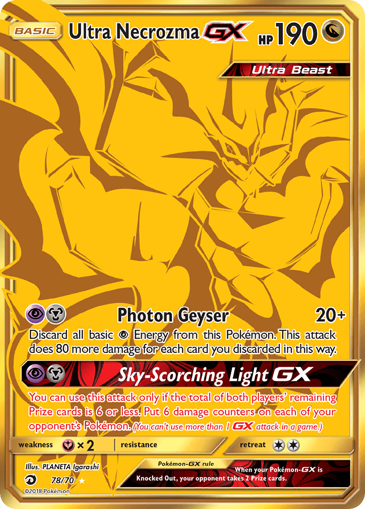 Ultra Necrozma-GX 78/70