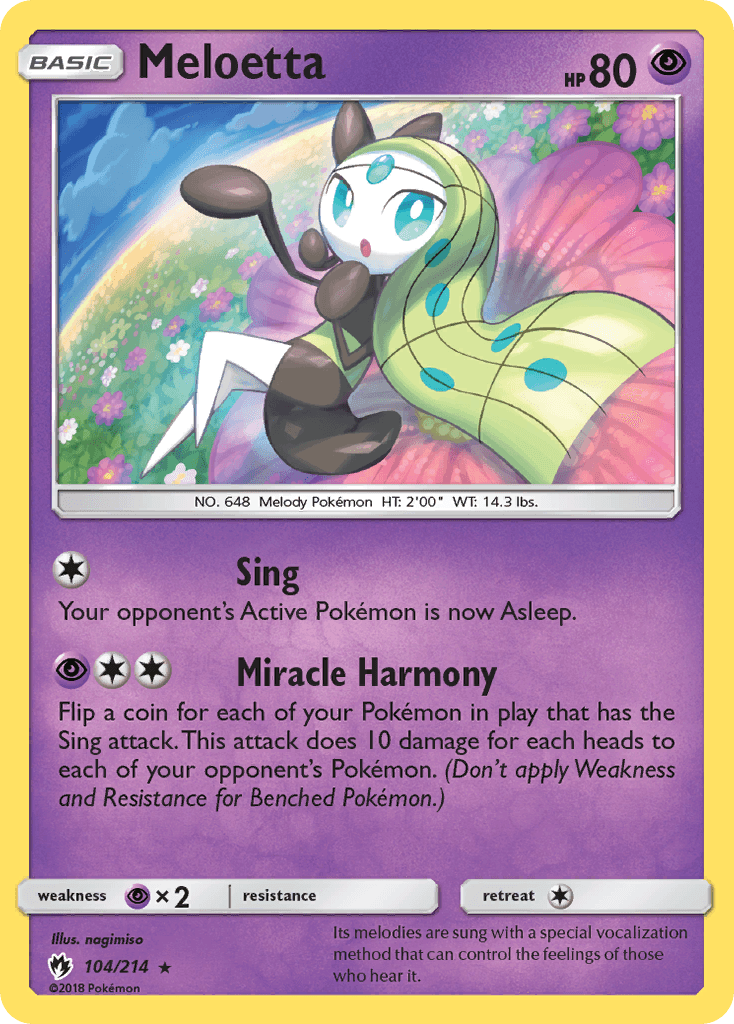 Meloetta 104/214