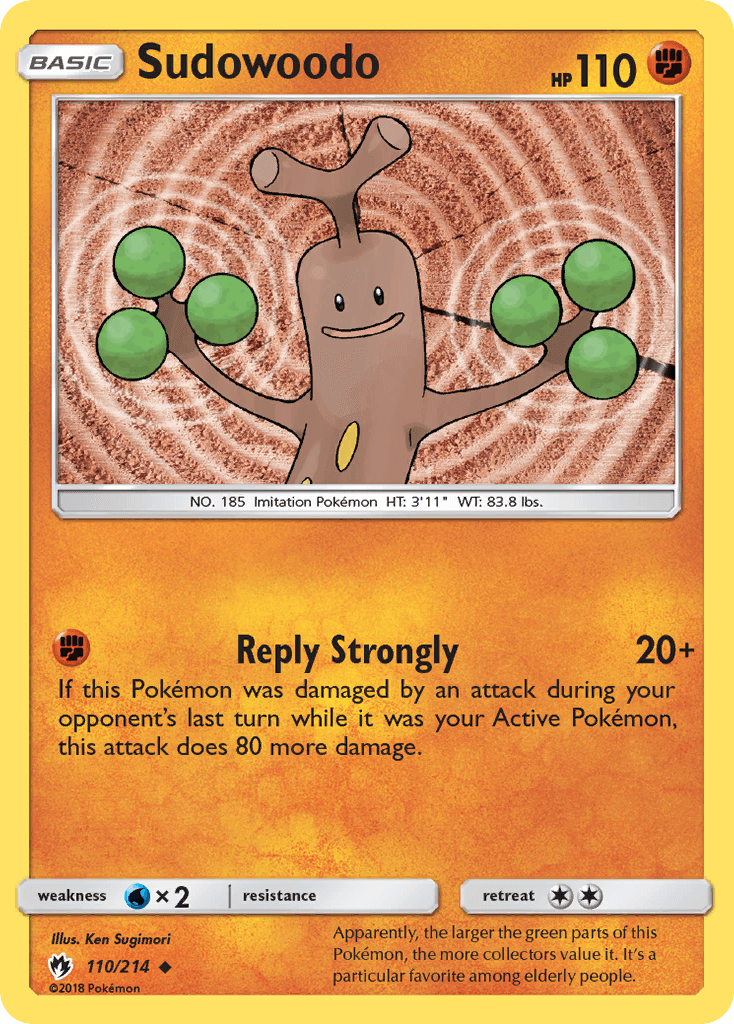 Sudowoodo 110/214