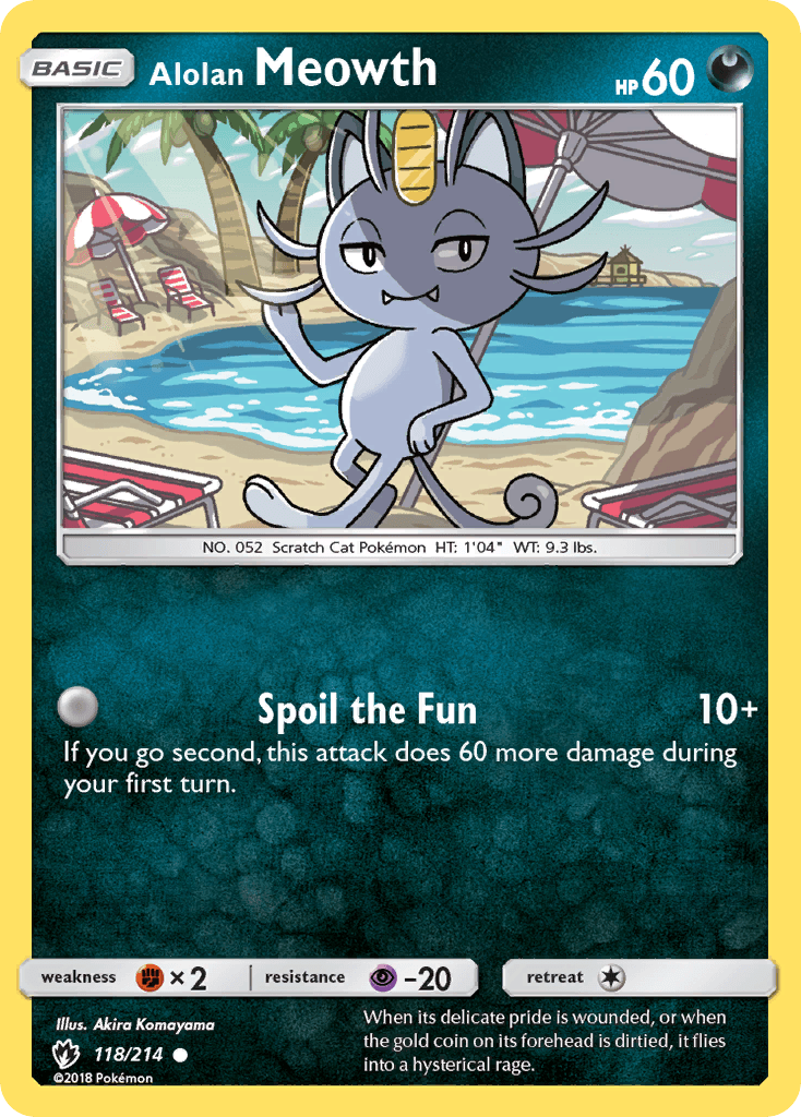 Alolan Meowth 118/214
