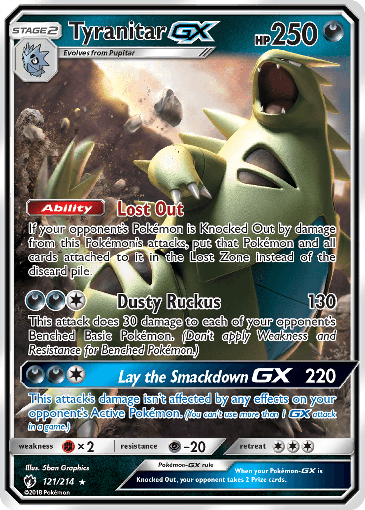 Tyranitar-GX 121/214
