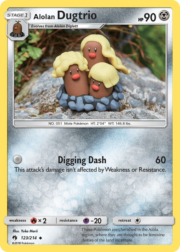 Alolan Dugtrio 123/214