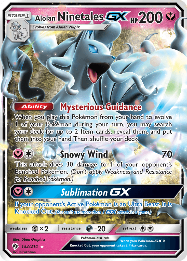 Alolan Ninetales-GX 132/214