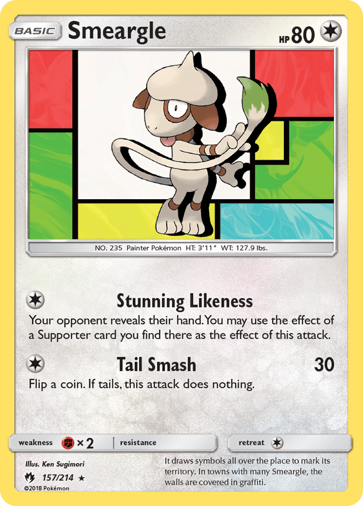 Smeargle 157/214