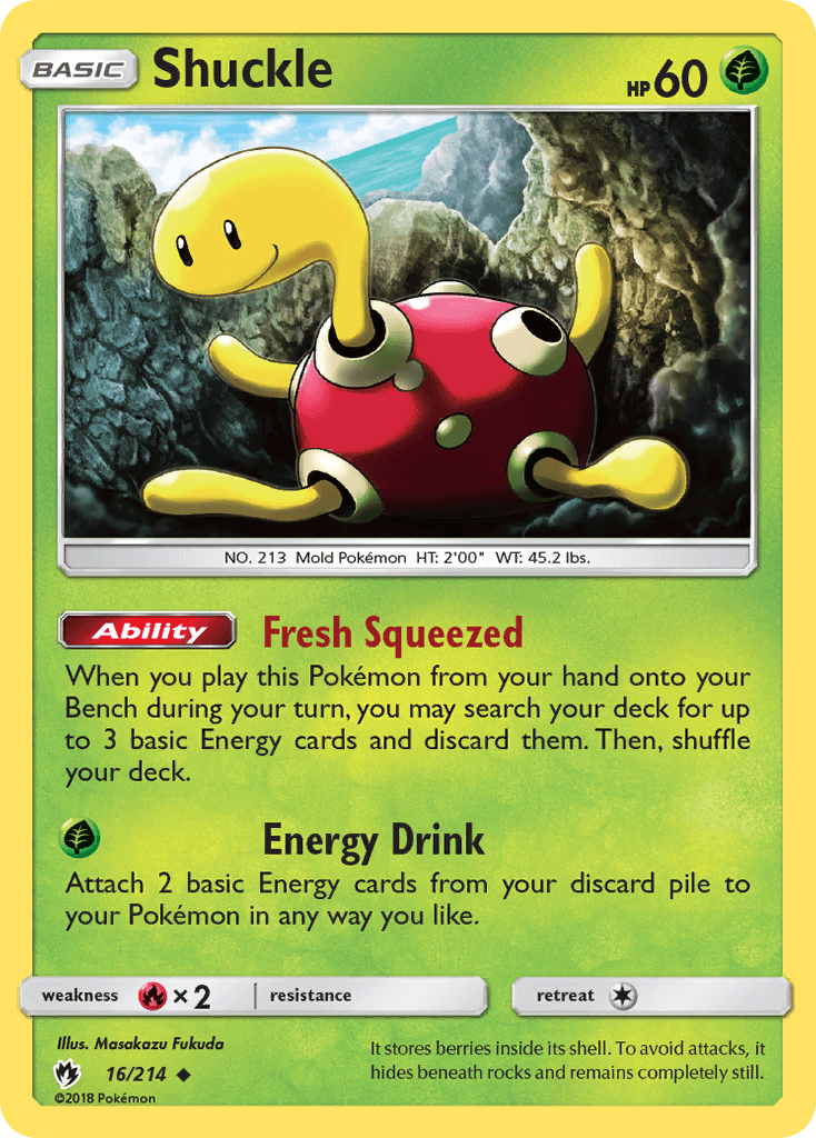 Shuckle 16/214