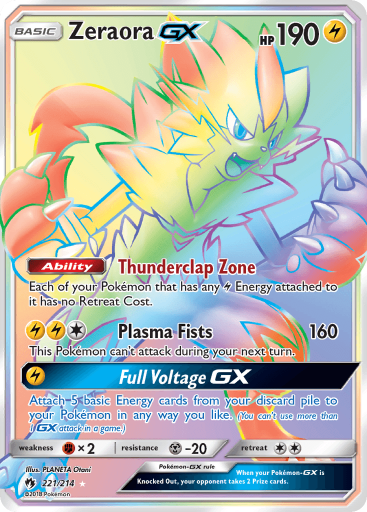 Zeraora-GX 221/214