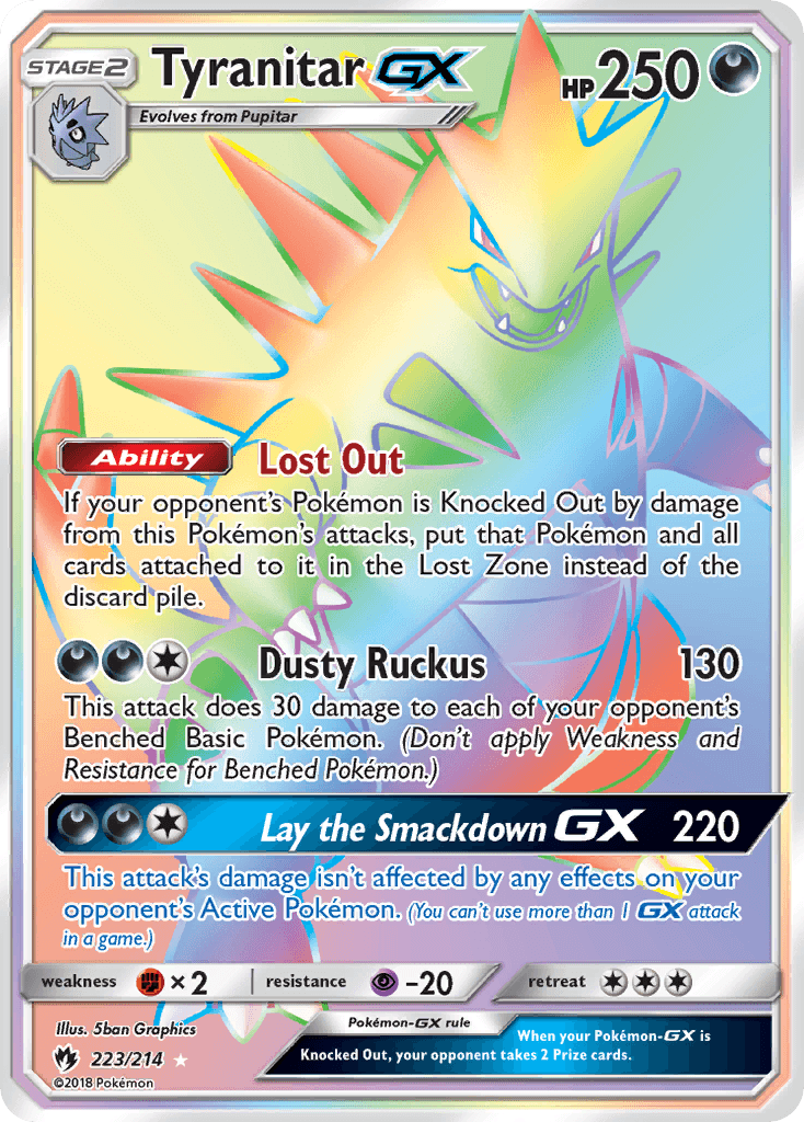 Tyranitar-GX 223/214