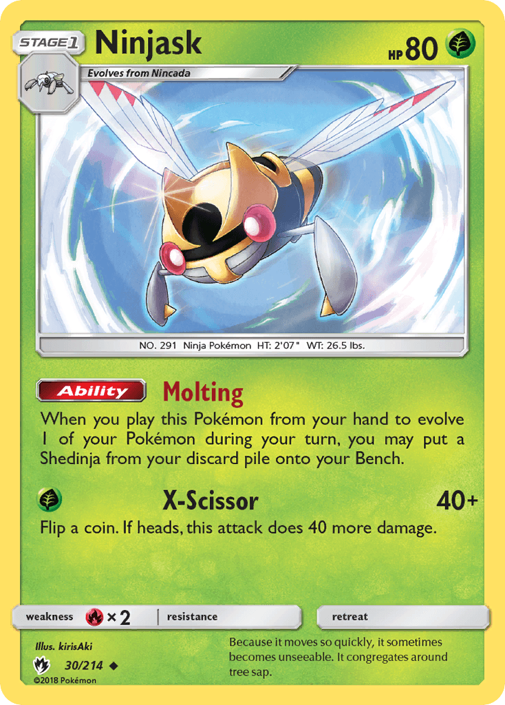 Ninjask 30/214