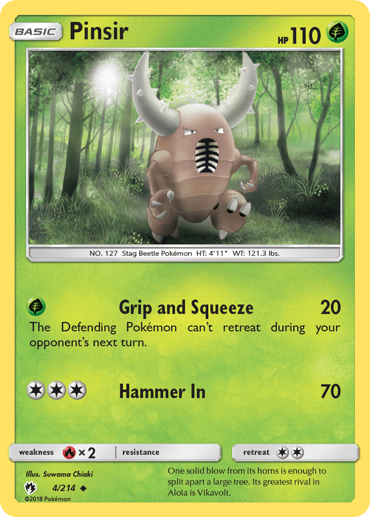Pinsir 4/214