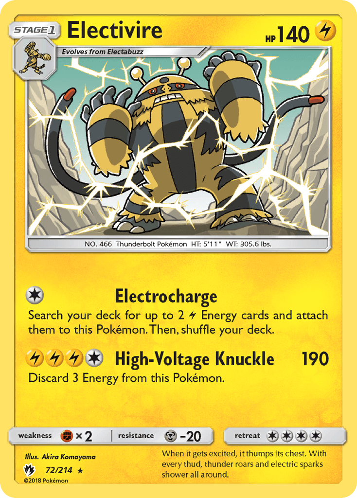 Electivire 72/214