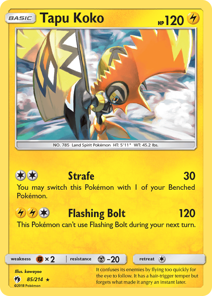 Tapu Koko 85/214