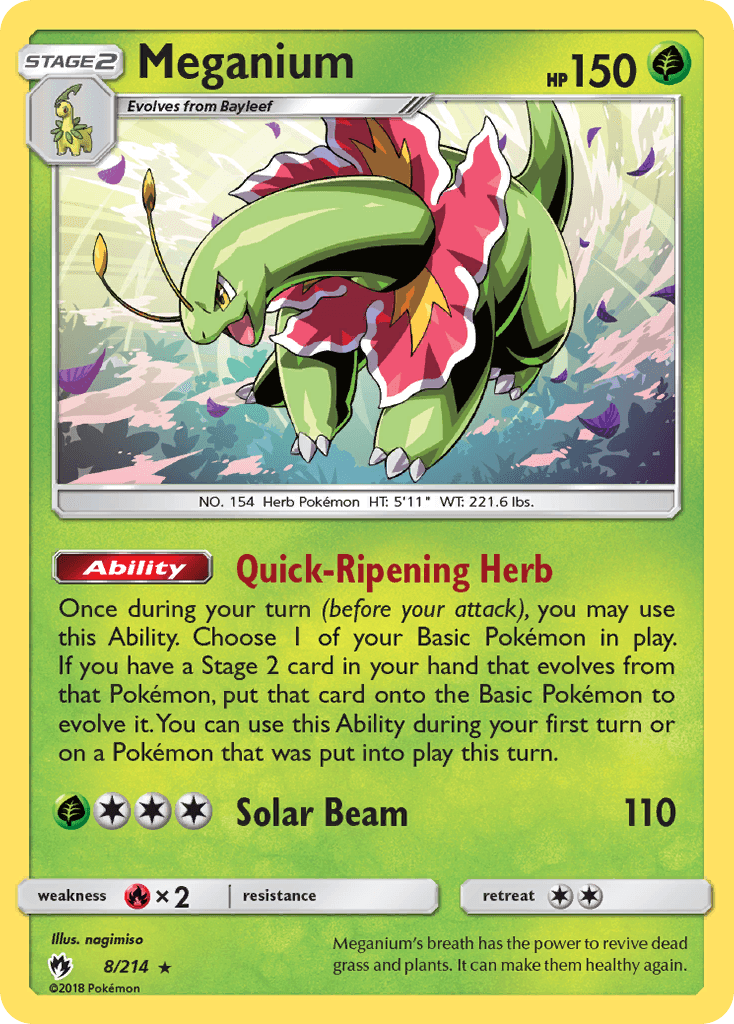 Meganium 8/214