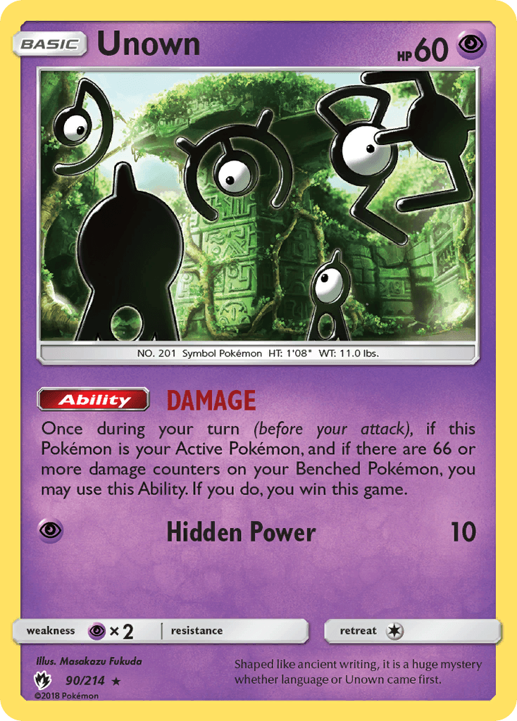Unown 90/214