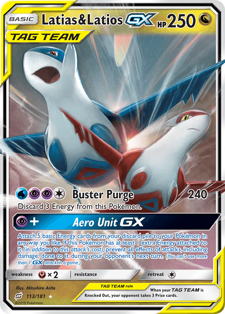 Latias & Latios-GX 113/181