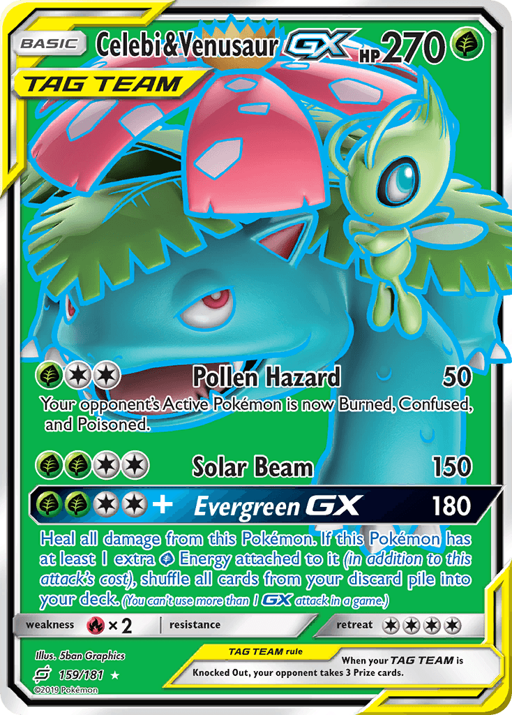 Celebi & Venusaur-GX 159/181